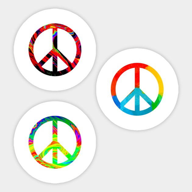 Peace Sign Sticker Pack Sticker by lolosenese